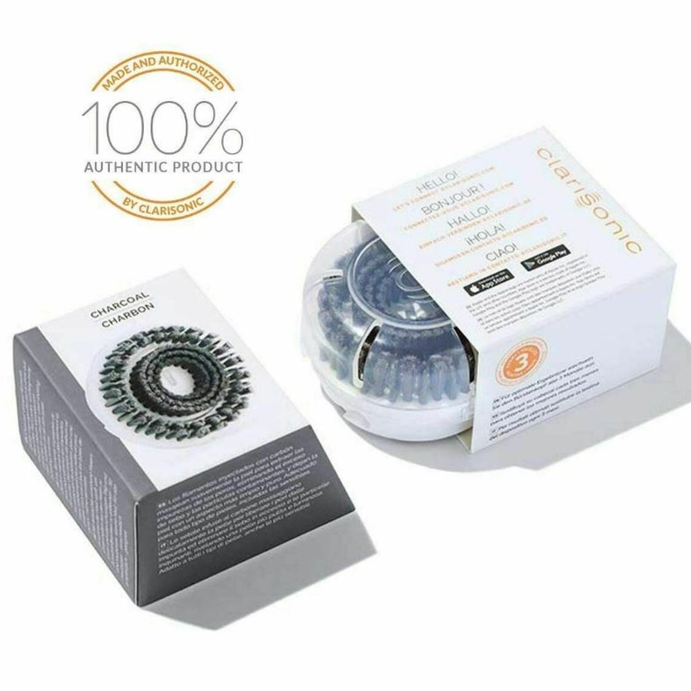 Clarisonic Charcoal Brush Head (2nd and latest Generation) – NEW NIB SEALED